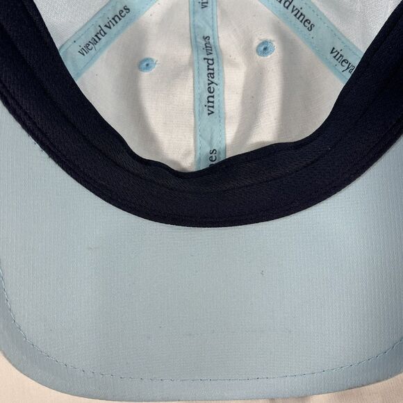 VINEYARD VINES HAT CAP POWDER BLUE ADJUSTABLE ONE SIZE FITS MOST STRAP LOGO OSFM - Picture 10 of 11